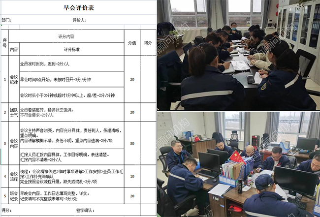 班前會評價(jià) 班前會評價(jià)